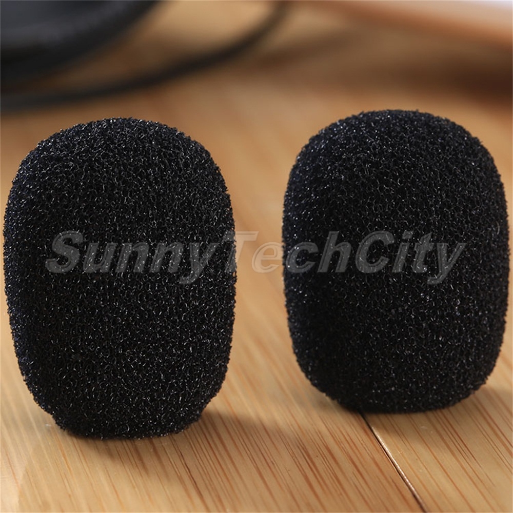 5Pcs Microphone Windscreen Mic Windshield Mini Small Foam Sponge Soft
