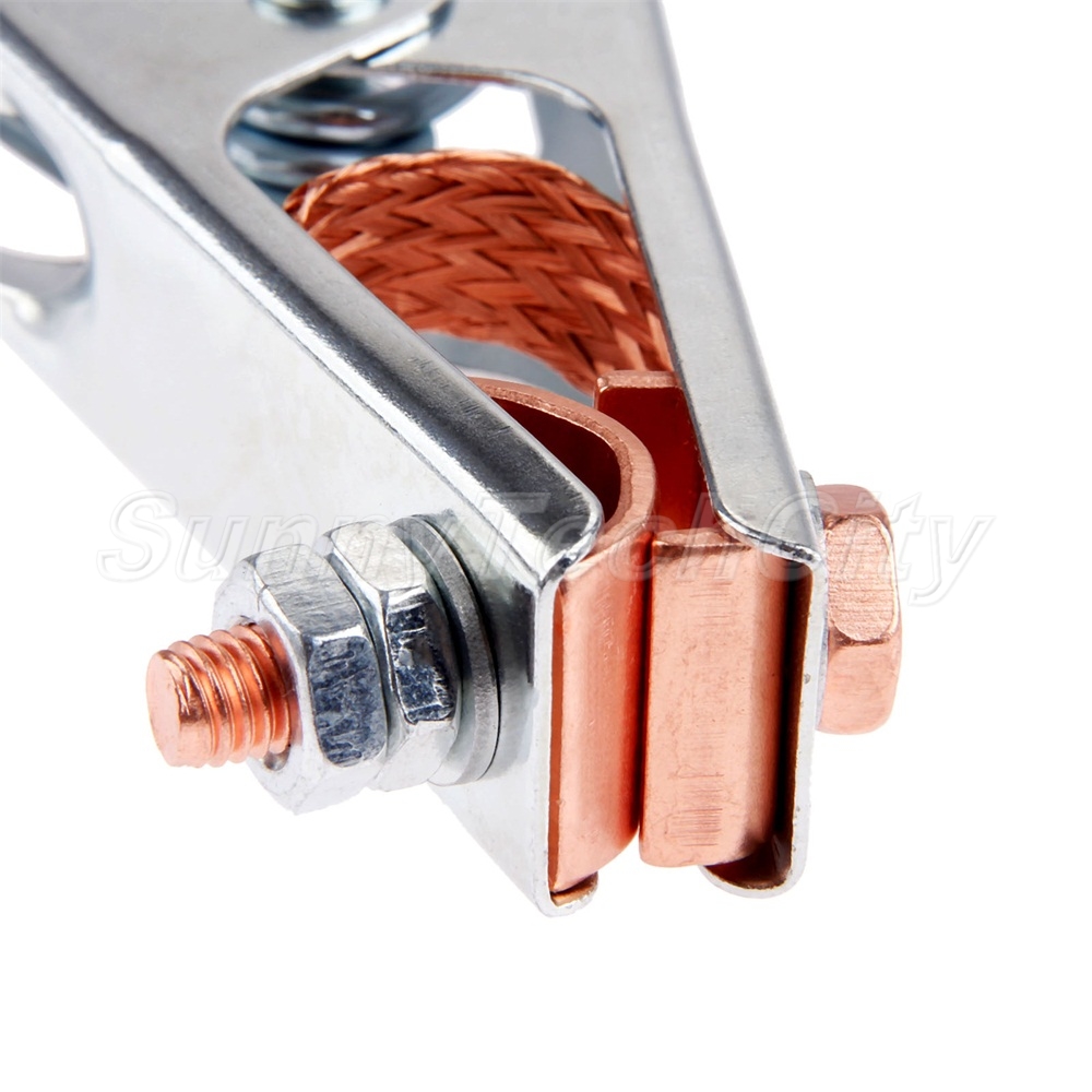 Welding Clamp 300A Ground Earth Clamp 17cm For MMA ARC Stick Manual